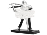 Couple Dancing Sculpture Modern Simple Innovative Resin Hand Crafted Couple Dancing Abstract Statue V1294-YM0706-3115230054912