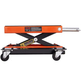 VEVOR Motorcycle Lift ATV Scissor Jack Dolly 1100 lbs Wide Deck & Hand Crank V952-MTCSJJCSB1100F505V0