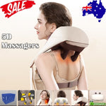 5D Massagers for Neck and Shoulder with Heat Goletsure Pain Relief Deep Kneading Brown V201-W12783204