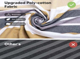 Large Hammock for Tree, Outdoor Tree Fabric Hammock Only, Coffee Stripes V1258-DP02-WO-941