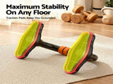 Everfit Push Up Bars Stands Parallel Handles Home Gym Fitness Strength Training PUB-A-SH03-BK