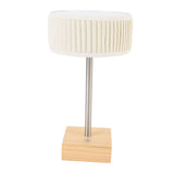 Rechargeable Desk with Fabric Shade Top Mirror Table Light Modern Touch Dimmable LED Bedside V1294-YM0901-3119240153411
