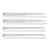 4 Pcs U Shaped Stakes Heavy Duty Stainless Steel Ground Pegs U Shape Rose Arch Ground Anchors for V1294-YM0901-3111240228111