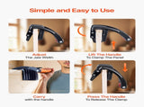 Plywood Carrier, 90.7 kg Single Clamp Capacity, 2 Pack Adjustable Drywall Carrying Tool for 0-25.4 V952-SLJBDTSK200LVI1BK001V0