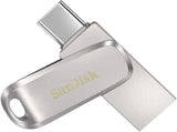 SANDISK 256G SDDDC4-256G-G46 Ultra Dual Drive Luxe USB3.1 Type-C New V28-FUSSAN256GSDDDC41