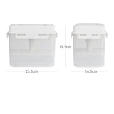 5L Press-Type Pickle Jar Food-Grade Plastic Sealed Container for Vegetable Storage with Transparent V1192-AZ-W-24554