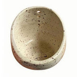 Pottery Herb Stripper Bowl, Ceramic Herb Stripper, Easy to Clean and Use, Handmade Different Round V1366-AZ2-W-13139
