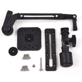 Kayak Fish Finder Mounting Plate Kayak Boat Transducer Mounting Arm Fish Finder Mount Base Adapter V1369-AZ3-W-15559