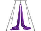 Aerial Yoga Frame & Yoga Hammock, 2950 mm Height Professional Yoga Swing Stand Comes with 12 m V952-KJDC293M12MDB9TTKV0
