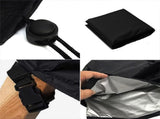 4PCS Large Outdoor Dustproof Furniture Cover Set with Zippered Bag - Waterproof and V888-ELOSUNG49067