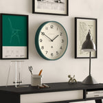 Newgate Number Three Echo Wall Clock Green V398-NGNUMTHR129EDG