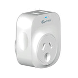 2X Sansai Travel Adaptor 2 X USB - UK V274-HA-SS-STV-3011-X2