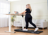 1.5 HP 52cm Electric Walking Pad Treadmill with Remote Control and Display Screen V196-TM111