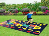 Area Rugs,Slippery Hopscotch For Kids Hopscotch Puzzle Mat Hopscotch Outdoor Game Hopscotch Mat V1369-AZ3-W-17760