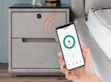 Bluetooth Fingerprint Cabinet Lock Smart APP Keyless Biometric Drawer Wardrobe Lock Hidden V1263-JX-6290