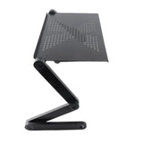Bed Desk Aluminum Alloy Liftable Portable Lightweight Durable Foldable Laptop Table for Home Office V1294-YM0901-3116210059911
