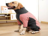 Dog Fleece Jacket Winter Warm Turtleneck Pet Coat Pink - 3XL V1263-JX-7861-8
