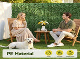 Gardeon Artificial Ivy Privacy Fence Screen Greenery Backdrop Panel for Balcony Patio Garden PWP-100X600-GN