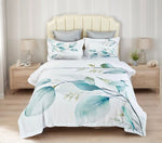 Angelis Leaves Quilt Cover Set - Queen Size V493-SM-Q-08