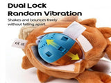 Interactive Rechargeable Electric Plush Dog Toys with Vibration and Sound Self-Playing Wiggling V1341-ZY-TKDAZG5W-CROCODILE