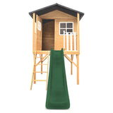 Lifespan Kids Burleigh Cubby House with 2.2m Slide V572-LKCH-BUR-GN