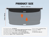 Retractable Cargo Cover for Toyota, Upgraded Waterproof Trunk Cover Security Shield Shade for Toyota V952-YCKSSSHCGYCKFMAAUV0