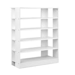 Artiss Shoe Rack Cabinet 30 Pairs 6-Tier Shelf White FURNI-C-SHOE-R5-WH