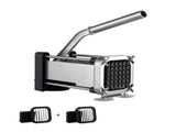 French Fry Cutter Manual Potato Slicer with 1/2 Inch & 3/8 Inch Stainless Steel Blades Potato V767-VVR-SYWSQSTJWJ12IGYCYV0