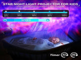 Projector with Bluetooth Speaker - LED Bedroom Light and Sound Projector V1263-JX-4564