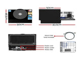 Devanti 6-Place Setting Benchtop Dishwasher 50cm Black BDW-6-CD-BK