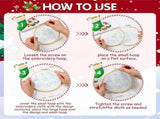 Christmas KIT,Adults Kids DIY Handmade,Hand Starter Kits with Stamped V1366-AZ2-W-13385