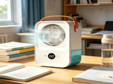 Quiet Portable Air Conditioner Fan, 4 Wind Speeds with Humidifying Function, Digital Display for V1370-AZ4-13984