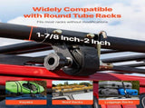 Ladder Rack Ratchet Straps, 47.6-50.8 mm Black Round Tube Mount, 38 mm Wide x 2.25 m Long Black V952-YGTJJLGDD4J0S0IWZ001V0