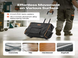 Rolling Tool Bag, 110 lbs Load Capacity, 25 Pockets Heavy Duty Roller Tool Bag on Wheels, Adjustable V952-GLGJD15YC600Y4UPW001V0