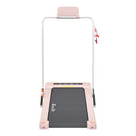 Everfit Treadmill Electric Walking Pad Under Desk Home Gym Fitness 400mm Pink TMILL-400-2IN1-PK