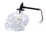 Vintage Wall Lamp Iron Glass Skull Shape Industrial Wall Mounted Light with G9 Bulb for Bedroom V1294-YM0715-3119210290811