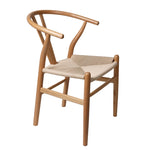 Levede 2x Dining Chairs Wooden Hans Clear CH1041-2-NT