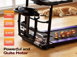 Everfit Treadmill Electric Home Gym Fitness Exercise Machine w/ Massager 400mm TMLL-400-MSG