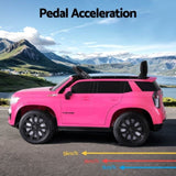 Kids Ride On Car Licensed Chevrolet Tahoe Electric Toys Horn Remote 12V Pink RCAR-LS-CHEVT-TAHOE-PK