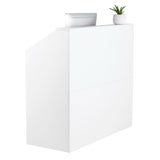Reception Desk, 1180 x 500 x 1115 mm Rectangular Front Table, Office Reception Desk, Retail V952-YBQTJXWCTBDCYNOVBV0