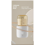 Baby Bottle Warmer Portable 3 Minutes Fast Milk Warmer for Travel with 4 Selectable Temperature & V1192-AZ-W-3882