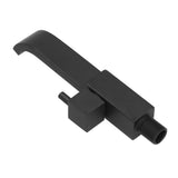 G1/2 Male Thread Bathroom Balcony Mop Faucet Copper Wall in Single Cold Water Tap Matte Black V1294-YM0901-3112210086911
