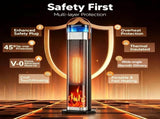Tower Space Heater with Humidifier V1337-QE-L3EW-NWZB