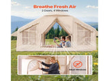 Inflatable Tents for Camping, 4-6 Person Easy Setup Blow up Tent with Hand Pump, 300D Oxford 4 V952-KJZP331MCQWZC4B47V0