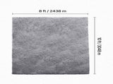 Indoor Plush Area Rugs, 2.44 x 3.05m Soft Plush Carpet, Furry Shag Area Rugs for Living Room, V952-JXDDTSM8X10FS61MV001V0