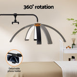 Embellir LED Beauty Light Half Moon Lamp Makeup Tattoo Eyelash Extensions Salon BL-HM-140-BK