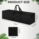Extra Large Duffle Bag Heavy Duty Waterproof Tent Storage Carrying Case for Camping Travel Fishing V1189-LC-RY-00149