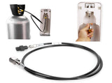 W21.8-14 1.5m Soda Hose Black CO2 Gas Cylinder Refilling Adapter Soda Maker Accessory V1294-YM0901-3113210020311