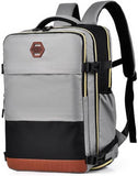 28L Multifunctional Backpack with Shoe Compartment for School Travel Work, Gray, 28x19x42 cm V1188-MS-325-1269