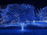 Solar Net Mesh String Lights, 9.8ft x 6.6ft 192 LED Outdoor Waterproof LED Decorative Lights with V1188-ZC-DP-179